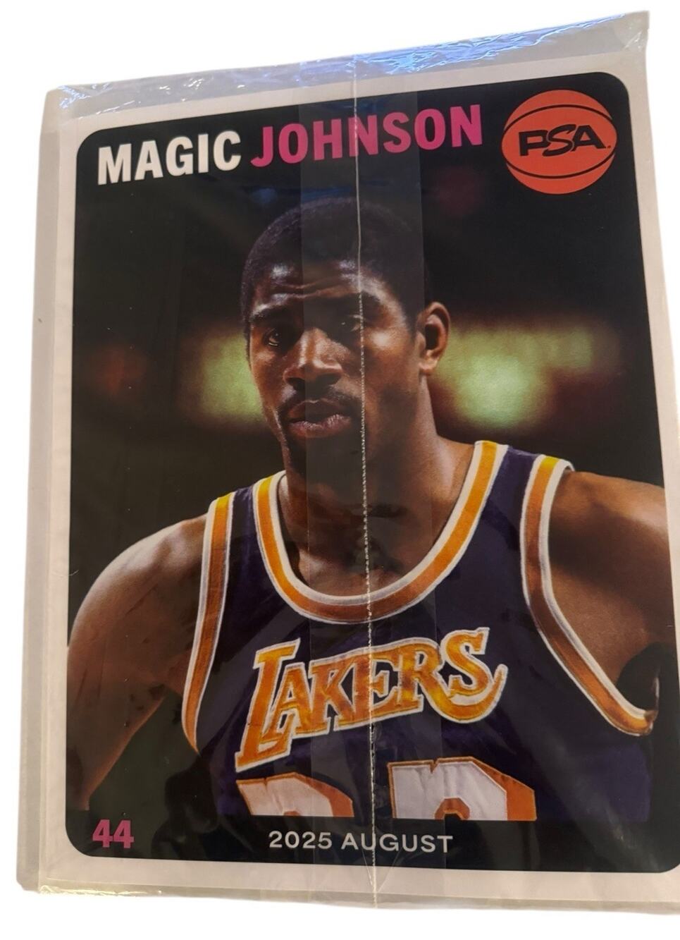 New Sealed PSA Card Magazine August 2025 Magic Johnson Cover Volume Number 44